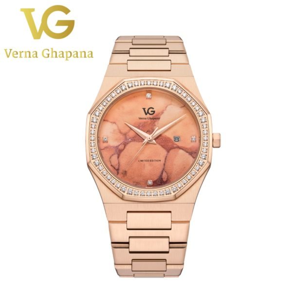 Women's watch encrusted with crystal