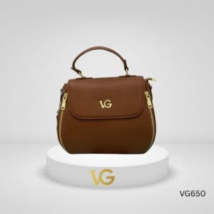 Brown women's bag PU leather