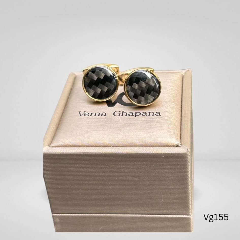 Verona  ghabana cufflinks Gold