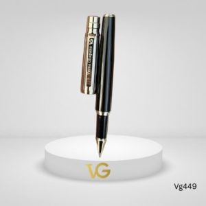 Verna ghabana Santos Black Pen with Silver Cap