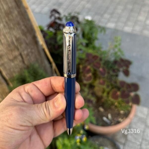 ⁦Verna & ghabana Silver Blue Pen Moroccan Pasha⁩ - الصورة ⁦2⁩
