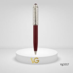Verna ghabana Moroccan Pasha Pen Red Silver