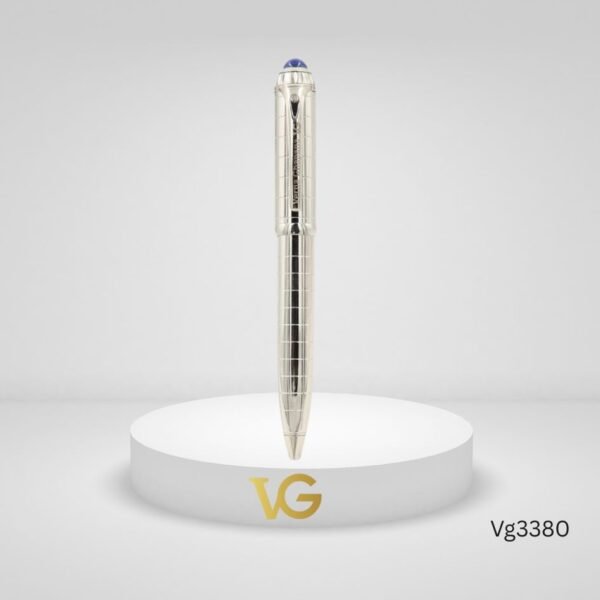 Verna ghabana Moroccan Pasha Silver Striped Pen