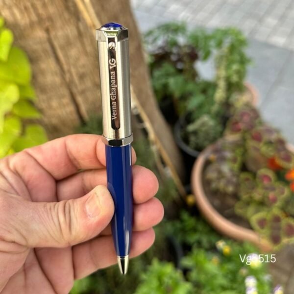 Verna & ghabana Sultani Pen Blue Silver - Image 2