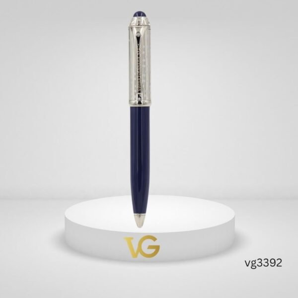 Verna ghabana black pen with silver cap