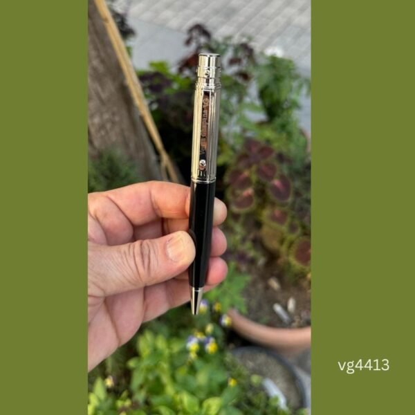 Verna ghabana Santos Pen Silver Black - Image 2