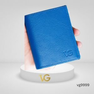 Verna ghabana Dormon Wallet Light Blue Genuine Leather