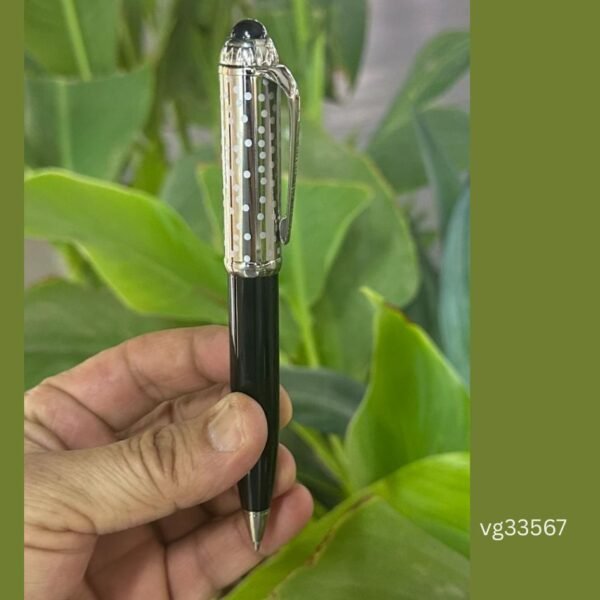 Verna ghabana Black Silver Pasha Pen VG33567 - Image 2
