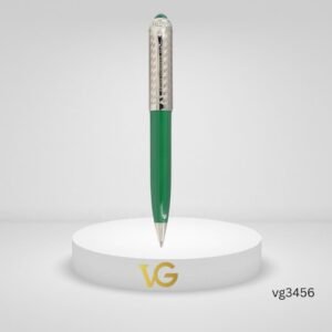 Verna ghabana Silver Pasha Green Pen VG3456
