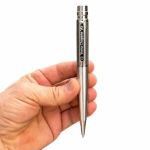 Verna Gabbana Santos Pen Silver and Black Vga44426